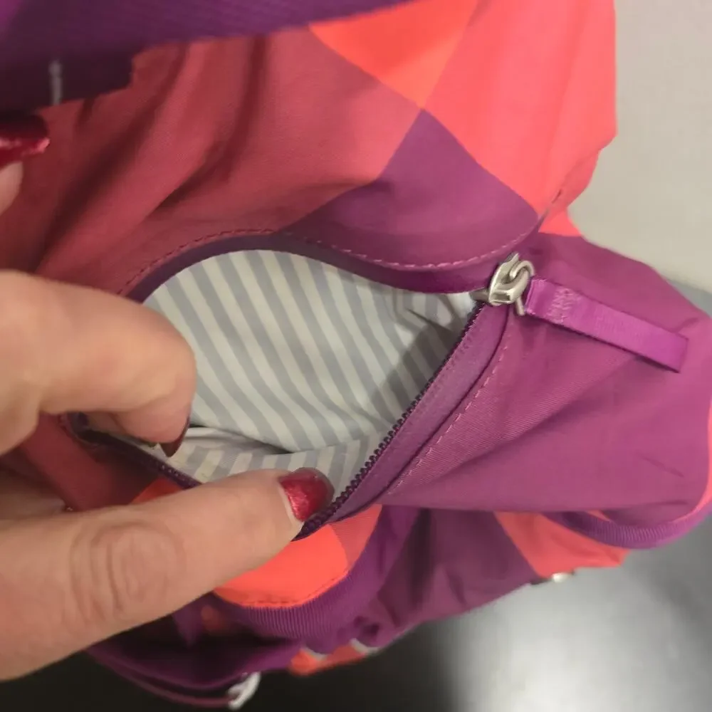Lululemon Run All Day Backpack Oversized Electric Coral Regal‎ Plum Pink Storage